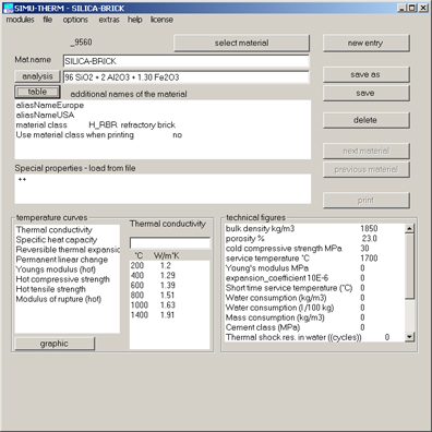 Material mangement main dialog 2